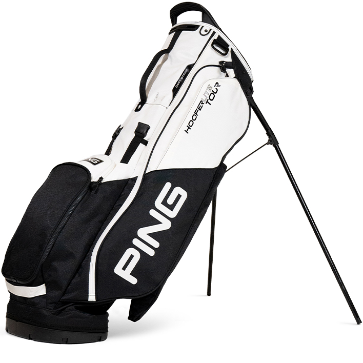 Ping Hoofer Lite Tour Stand Bag | White / Black – Limited Edition