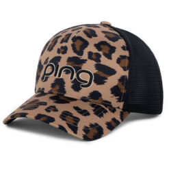 Image of Ping Ladies Trucker Cap Leopard