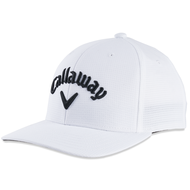 Callaway Tour Authentic Performance Pro Hat | White / Black – Previous Season Style (2022)