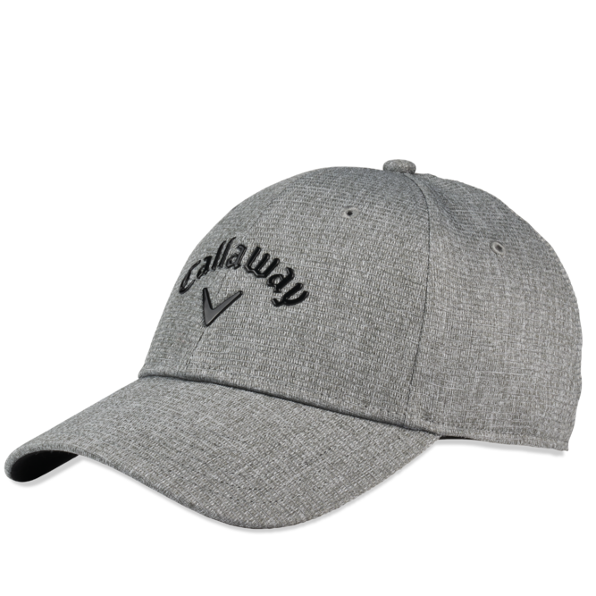 Callaway Liquid Metal Adjustable Golf Hat | Heather Grey / Black – Previous Season Style (2023)