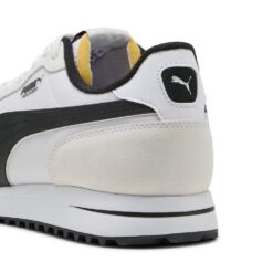Image of 2026 Puma Men's Helsinki G Spikeless Golf Shoes White Heel Detail