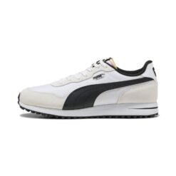 Image of 2026 Puma Men's Helsinki G Spikeless Golf Shoes White Side View