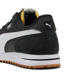 Image of 2026 Puma Men's Helsinki G Spikeless Golf Shoes Black Heel Details
