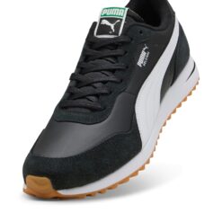 Image of 2026 Puma Men's Helsinki G Spikeless Golf Shoes Black Upper Details
