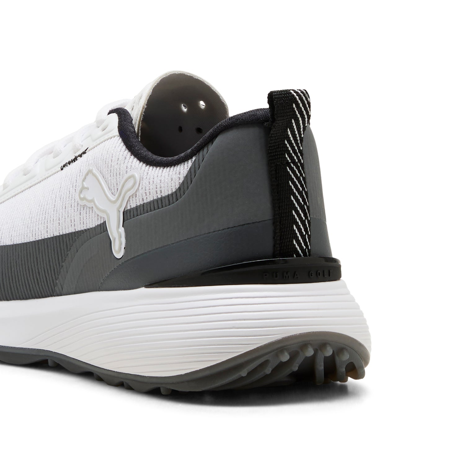 Puma Men's GRUVE SPORT Spikeless Golf Shoes | Puma White / Ash