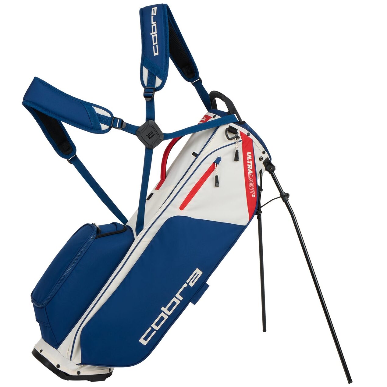 Cobra Ultralight 2 Stand Bag | Sugared Almond / Estate Blue (2026)