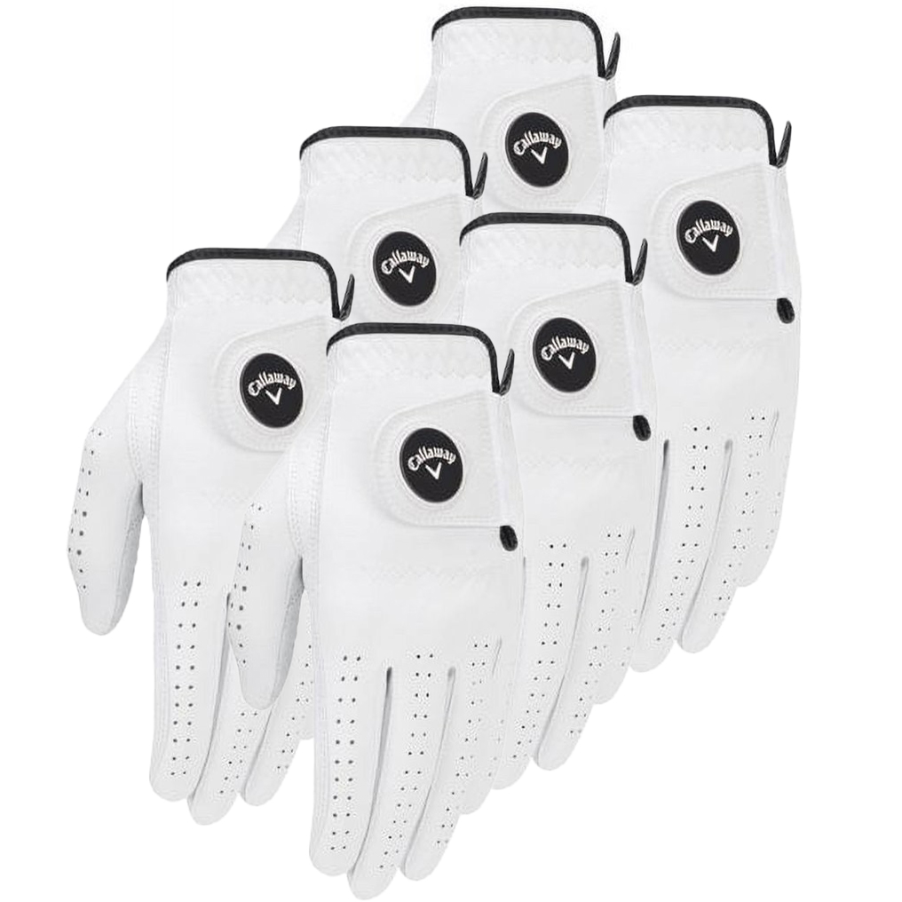 Callaway Men's Opti Flex Golf Glove | 6 Pack