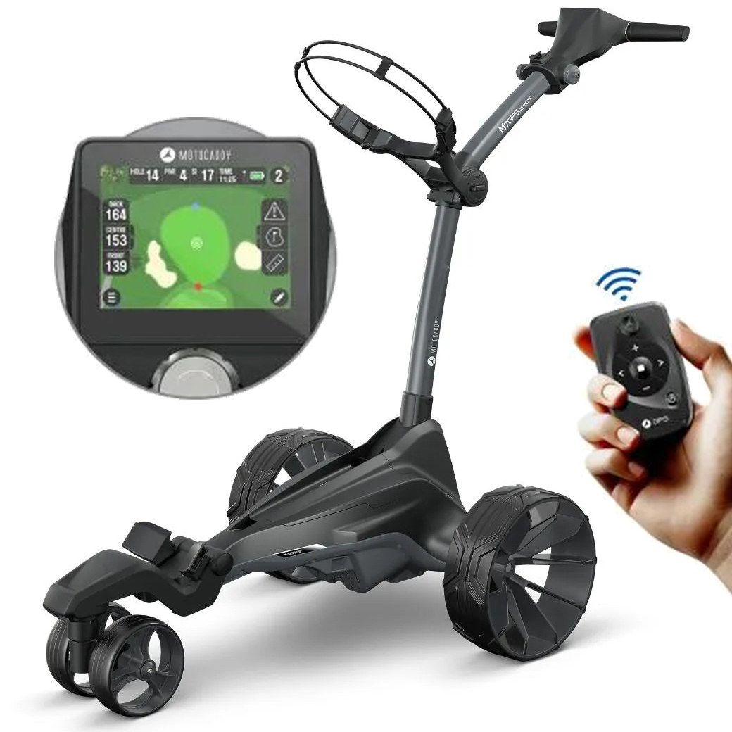 MotoCaddy M7 REMOTE Electric Cart | Ultra Lithium Battery - 2026