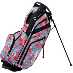 Image of 2026 Limited Edition Srixon Hawaii Floral Collection S3 Stand Bag Blue