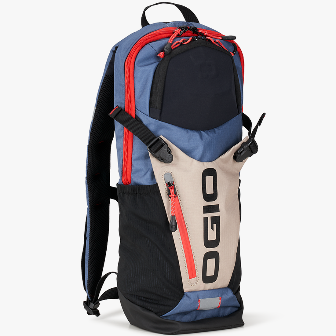 Ogio 10L Fitness Pack | Tan/Blue/Red – Previous Season Style