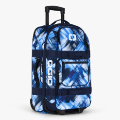 Image of Ogio Layover Travel Bag Blue Hash