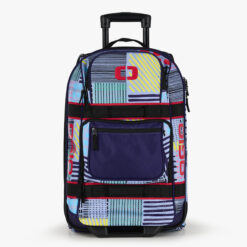 Image of Ogio Layover Travel Bag Black Woodblock Front