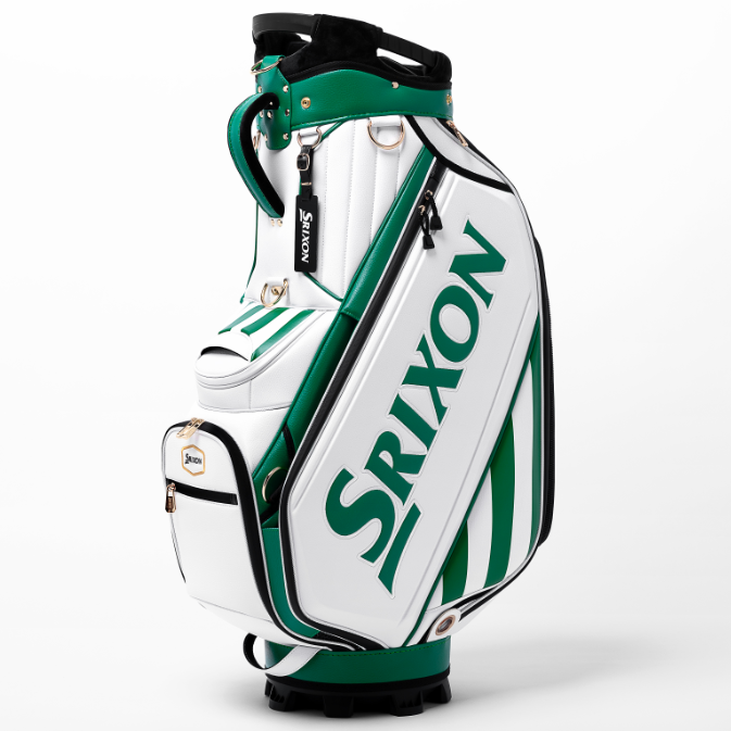 Srixon Masters Tour Staff Bag | White / Green - Limited Edition