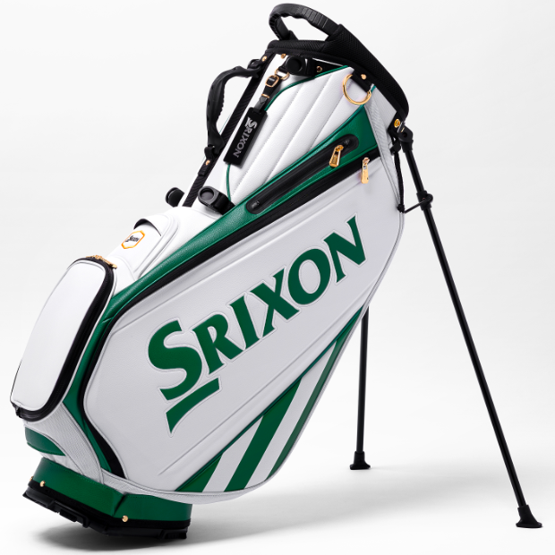 Srixon Masters Tour Stand Bag | White / Green - Limited Edition