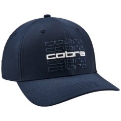 Image of 2026 Navy Cobra Repeat Golf Cap Snapback