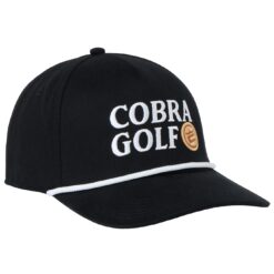 Image of 2026 Cobra Staple Rope Golf Cap Black