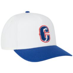 Image of 2026 White and Royal Cobra Structured Lineup Golf Cap