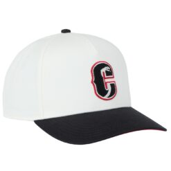 Image of 2026 White and Black Cobra Structured Lineup Golf Cap