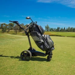 Image of 2026 Black MGI Ai Navigator Halo Electric Cart Plus Halo Eye Bundle for Golf Lifestyle