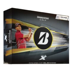 Image of Bridgestone Tour B X Golf Balls Tiger Woods Edition White Dozen Pack