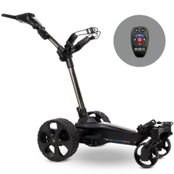 Image of 2026 Black MGI Ai Navigator Halo Electric Cart Plus Halo Eye Bundle for Golf