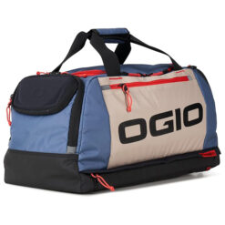 Image of Ogio Fitness 45 Duffel Bag Tan, Blue and Red