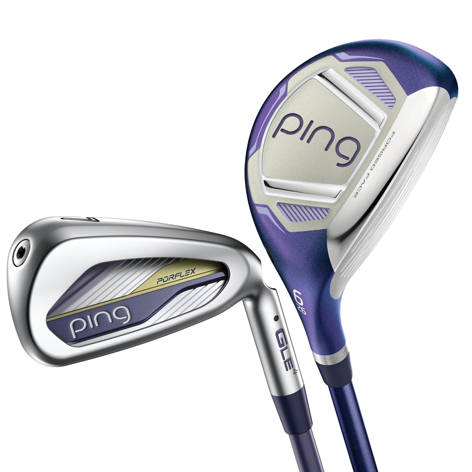 Ping G Le4 Irons/Hybrids Combo Set | 7Pcs - Blk Dot - Height ~ 5'4