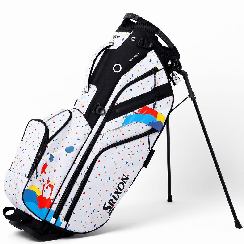 Srixon Tour Ink Stand Bag | White – Limited Edition