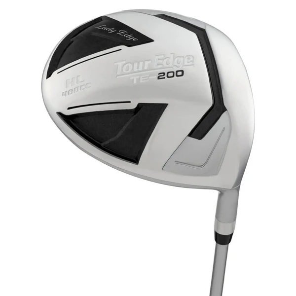 Image of Tour Edge Lady Edge TE-200 Women's Complete Set Black and Silver Driver