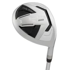 Image of Tour Edge Lady Edge TE-200 Women's Complete Set Black and Silver Fairway Wood