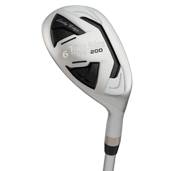 Image of Tour Edge Lady Edge TE-200 Women's Complete Set Black and Silver Hybrid