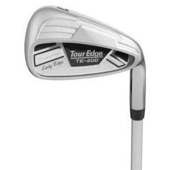 Image of Tour Edge Lady Edge TE-200 Women's Complete Set Black and Silver Iron