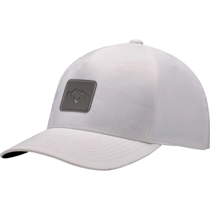 Callaway Favorite Track Snapback Hat | White – Previous Season Style (2024)