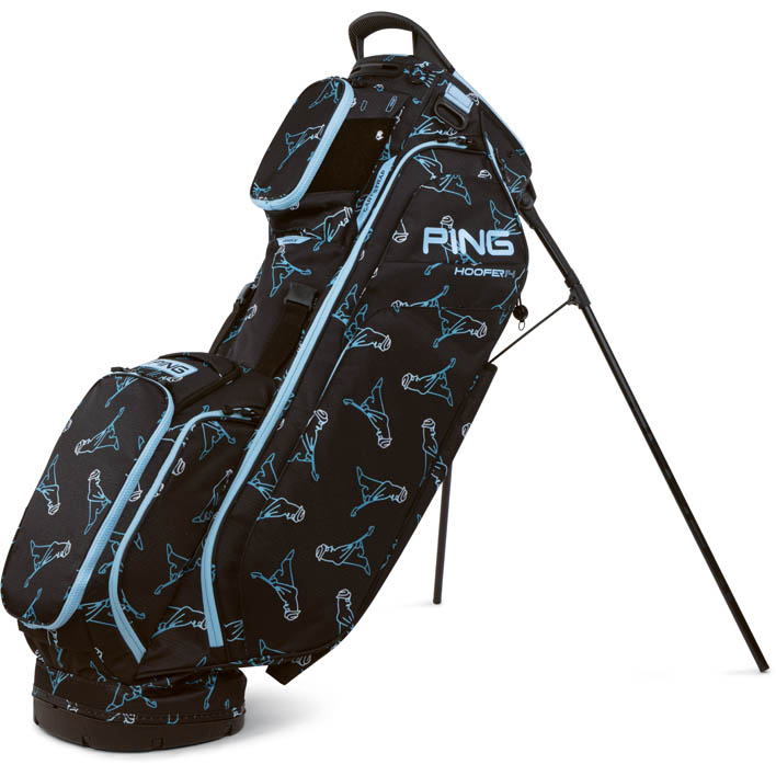 BANGKING 　ゆゆ Ping Hoofer 14 Stand Bag | Black / Blue Mr. Ping - Riverside Golf