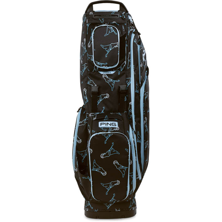 Ping Hoofer 14 Stand Bag | Black / Blue Mr. Ping - Riverside Golf