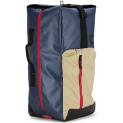 Image of Ogio 60L Utility Duffel Bag Tan and Blue Steel