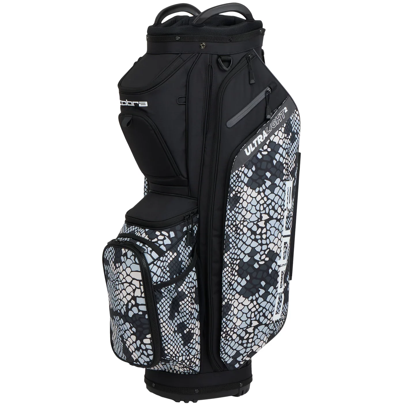 Cobra Ultralight 2 Cart Bag | Black / Snake Camo (2026