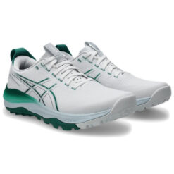 Image of Asics Gel Kayano Ace 3 Golf Shoe Pair White and Green Limited Edition