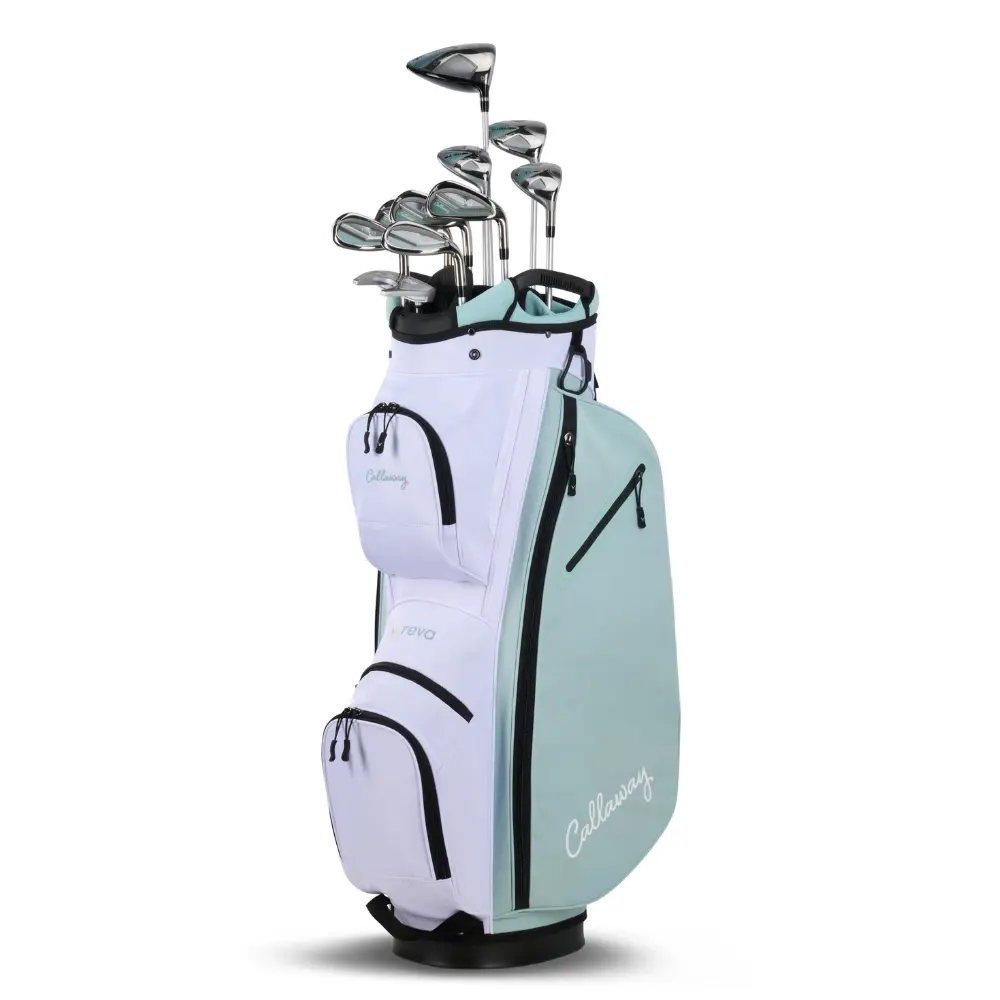 Callaway golfbag レディース Callaway Women's REVA 11-Piece Cart Bag Complete Set | White
