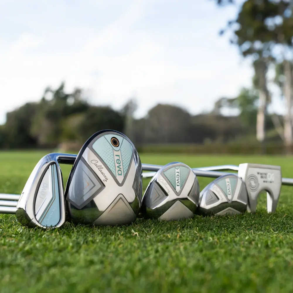 Callaway Women's REVA 11-Piece Cart Bag Complete Set | White