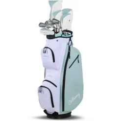 Image of 2026 Callaway Ladies Reva 11Pc Complete Package Set White and Surf