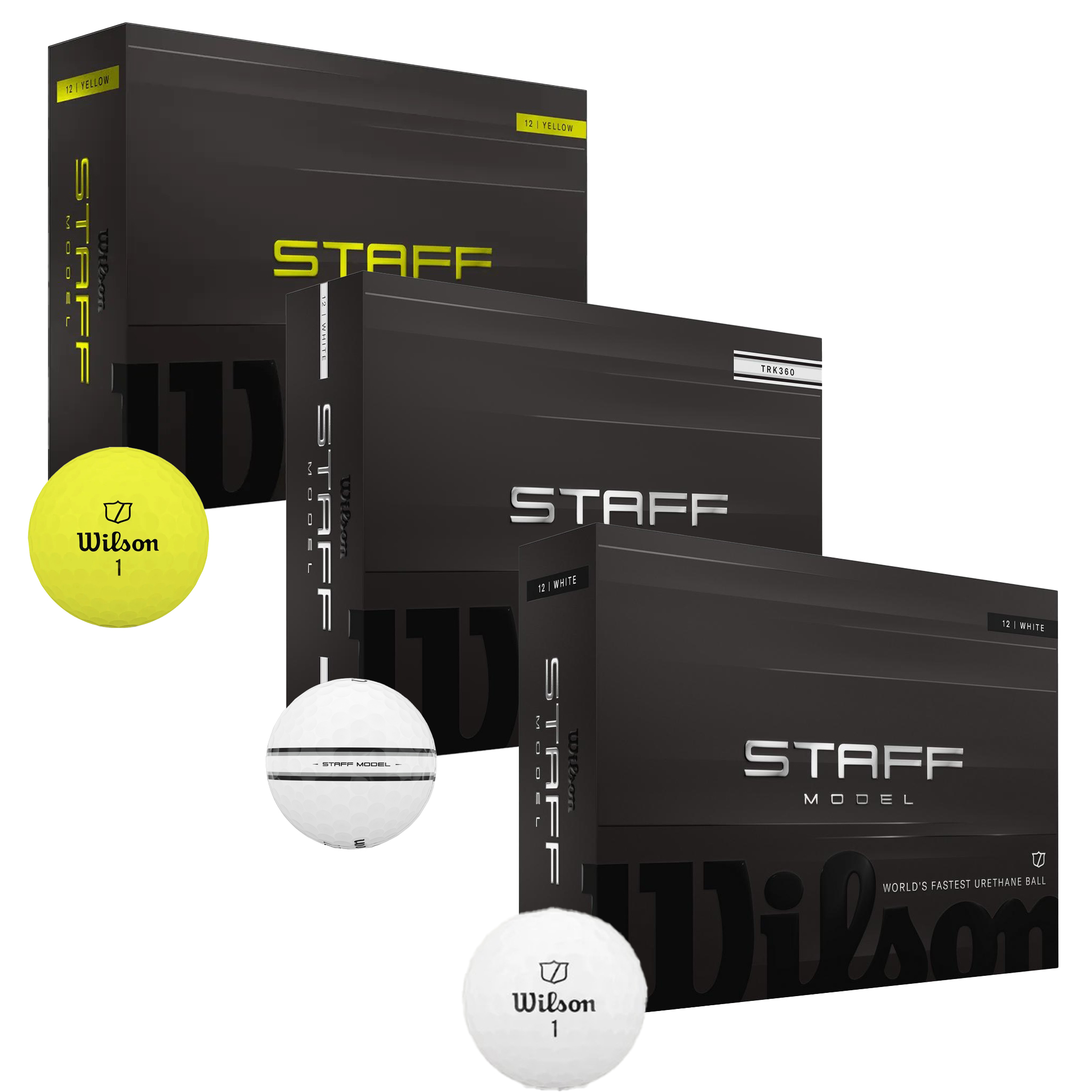 Wilson Staff Model Golf Balls | 3 Dozen Balls (Buy 2 Get 1 Free)