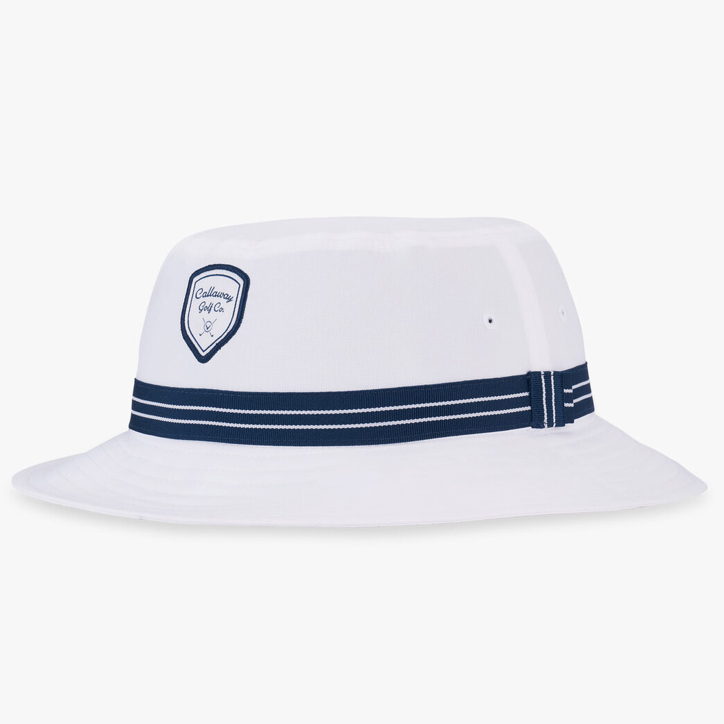 Callaway Bucket Hat | White / Navy