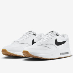 Nike Air Max 1 '86 OG G Men's Golf Shoes | White / Black / Gum