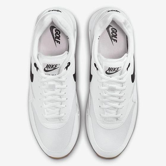 Nike Air Max 1 '86 OG G Men's Golf Shoes | White / Black / Gum