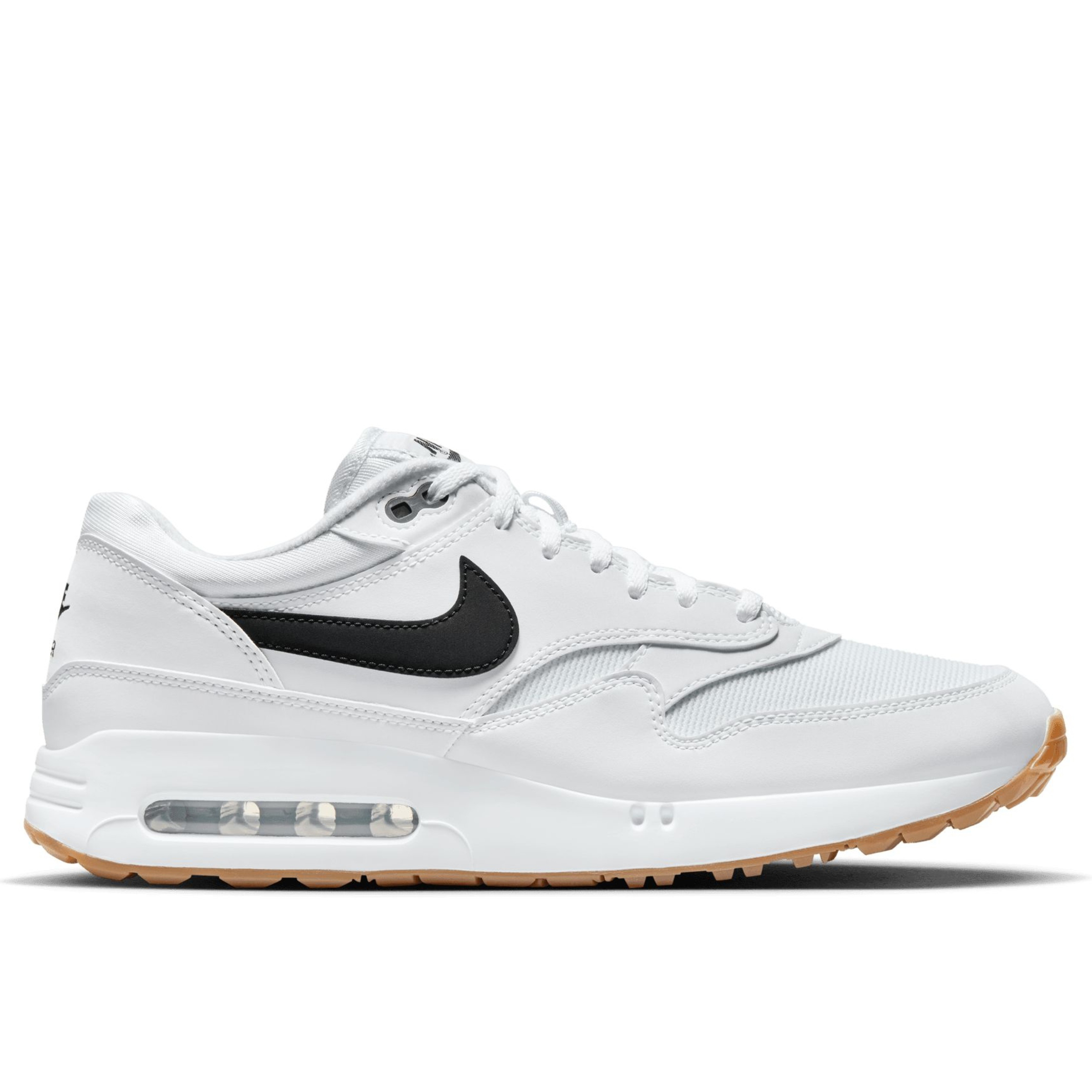 Nike Air Max 1 '86 OG G Men's Golf Shoes | White / Black / Gum – Previous Season Style