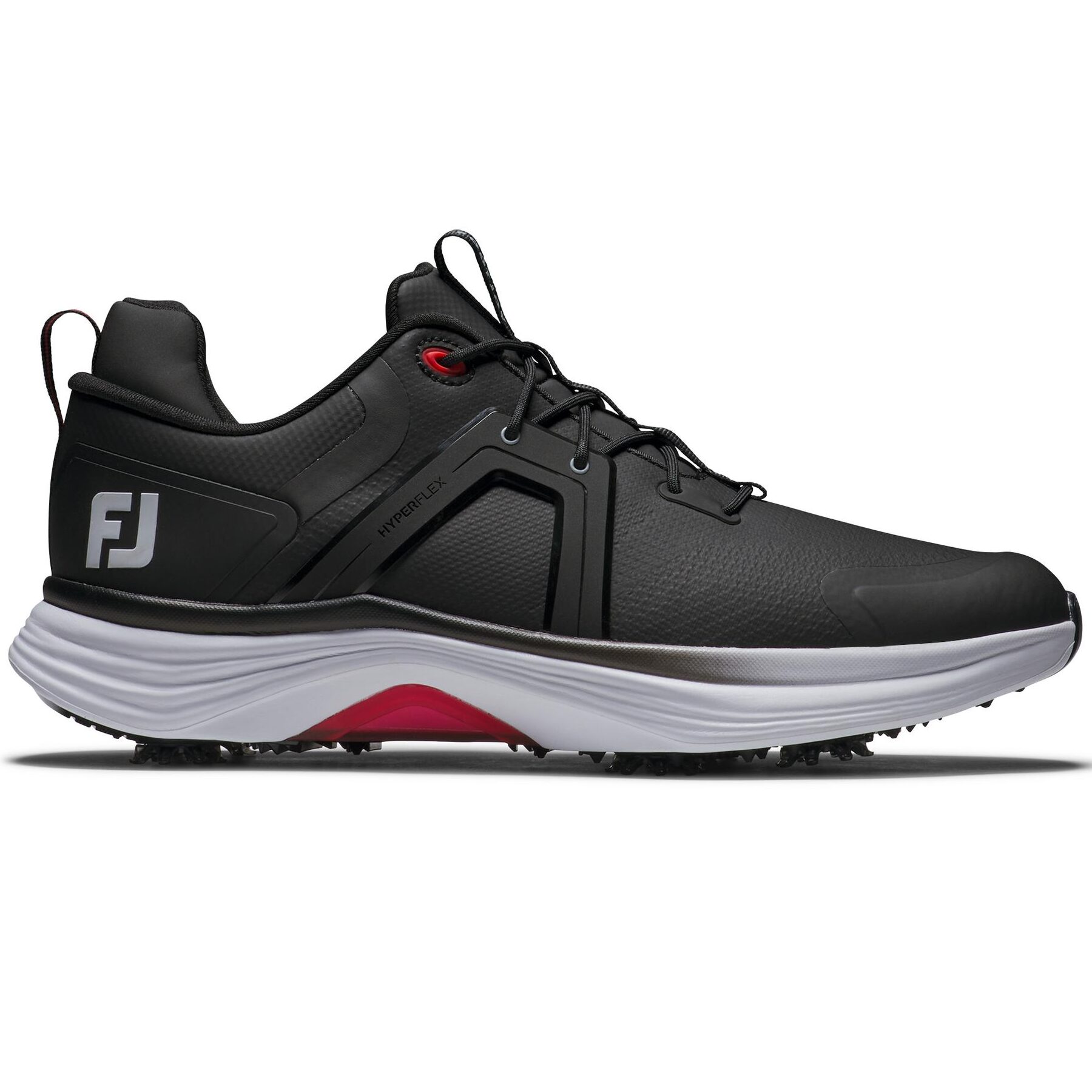 浜*ん様 FOOTJOY HYPERFLEX 26.5センチ FootJoy Men's HyperFlex Golf Shoes | Black/White/Red - Wide Width