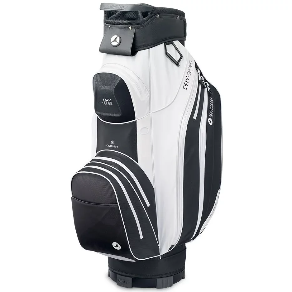 Motocaddy Dry-Series Cart Bag | White / Black – Limited Edition