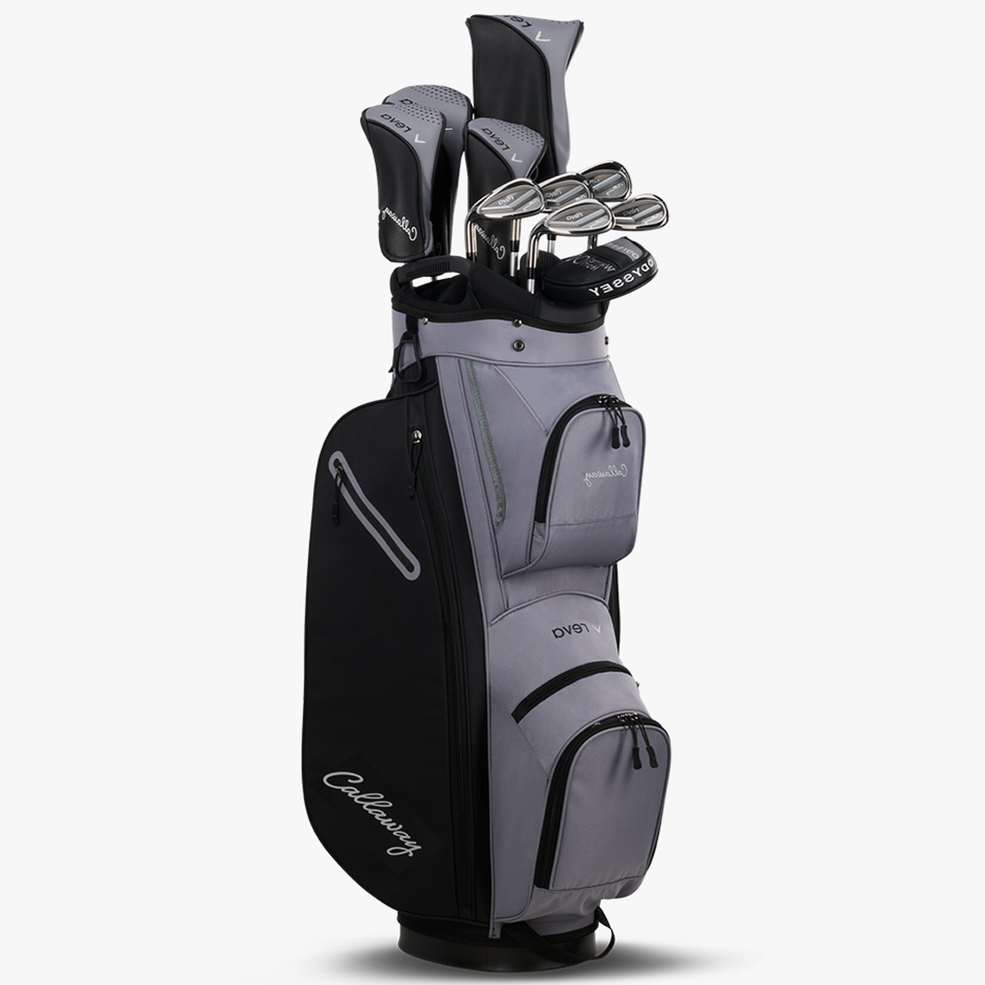 Callaway Women's REVA 11-Piece Cart Bag Complete Set | Black