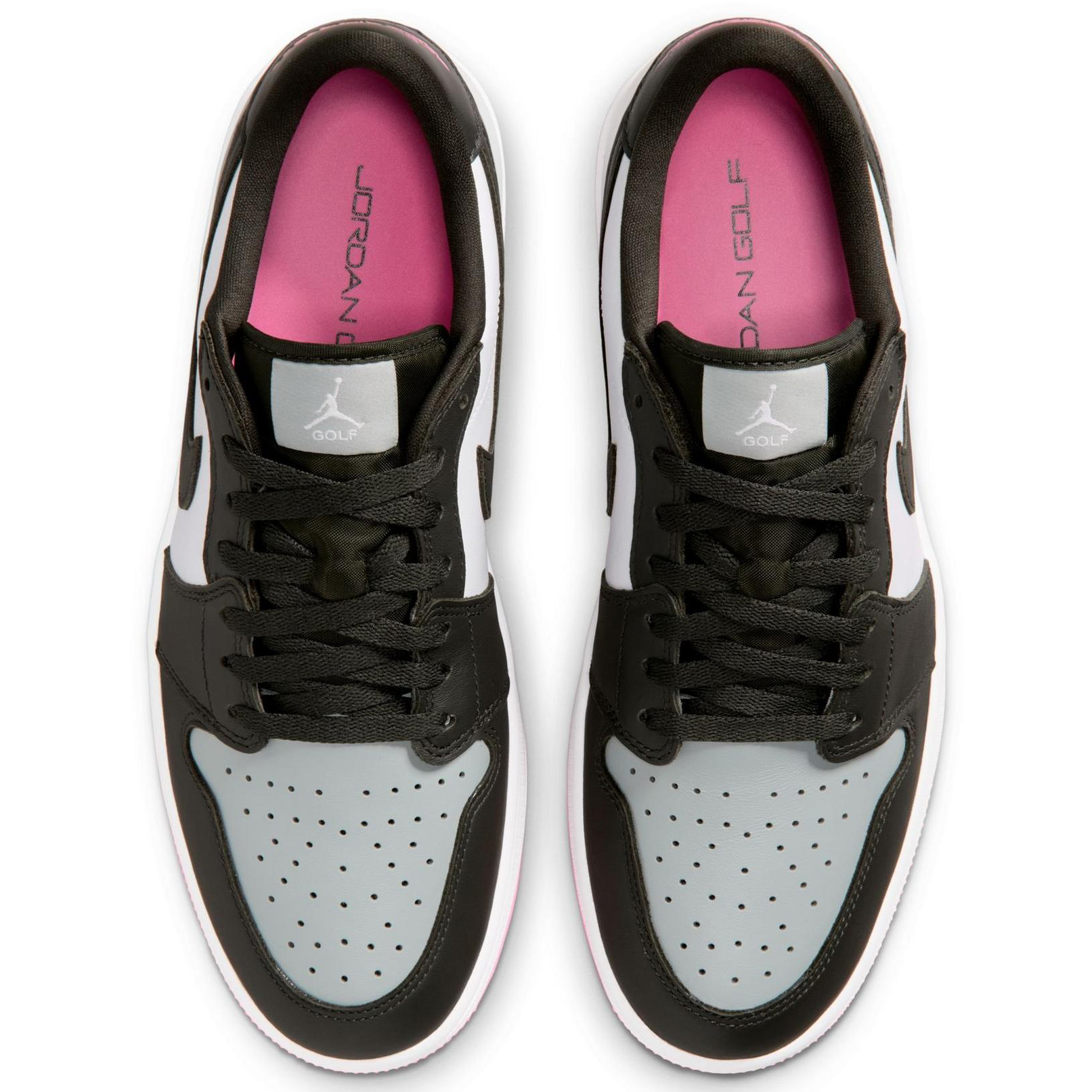 Nike Air Jordan 1 Low Spikeless Golf Shoes | White / Light Pumice